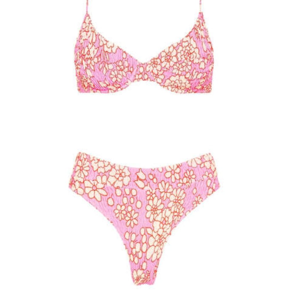 TRIANGL Pink Punch Nicola top and Inesa bottoms
